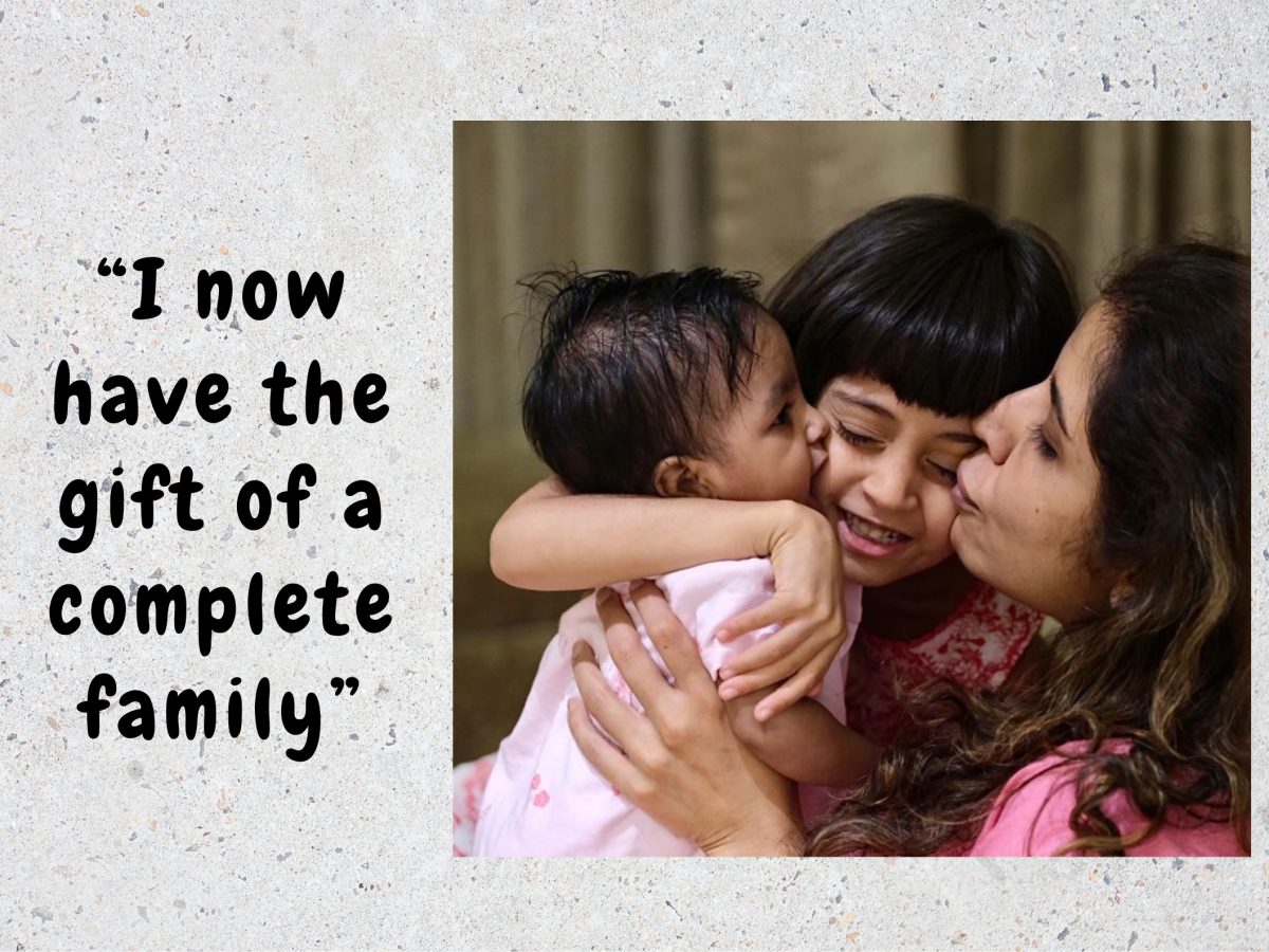 Meet single mom Shital Shah and her two adopted daughters