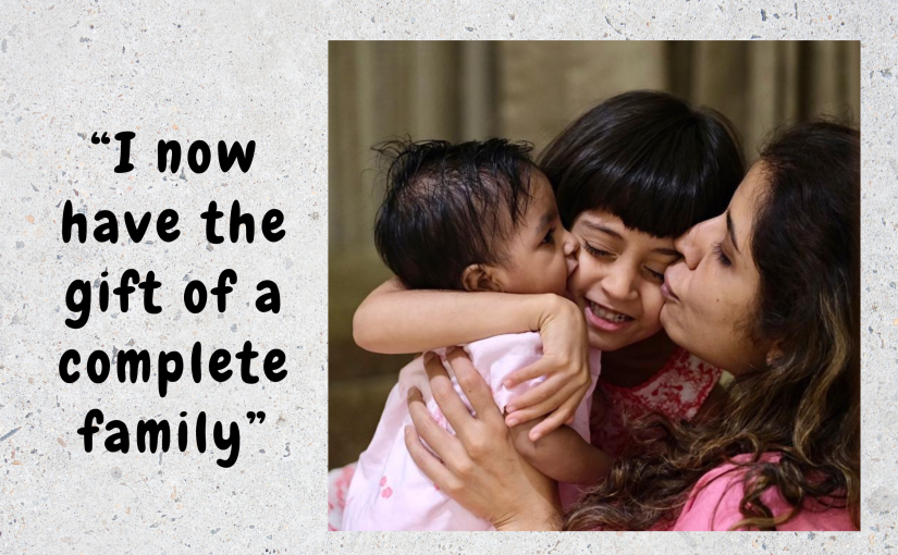 Meet single mom Shital Shah and her two adopted daughters